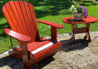 Thumbnail for adirondack chair with side table