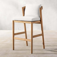 Thumbnail for Malta Teak Bar Chair-4