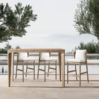 Thumbnail for Malta Teak Bar Chair-6