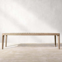 Thumbnail for Malta Teak Long Dining Table-6