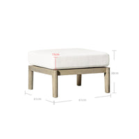 Thumbnail for Malta Teak Mocha Ottoman-4