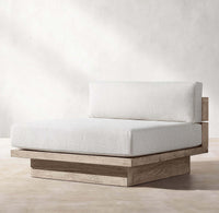 Thumbnail for Menorca Island Teak Mocha Sofa-0