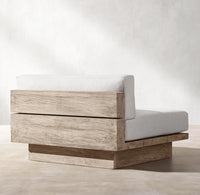 Thumbnail for Menorca Island Teak Mocha Sofa-3