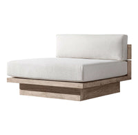 Thumbnail for Menorca Island Teak Mocha Sofa-4