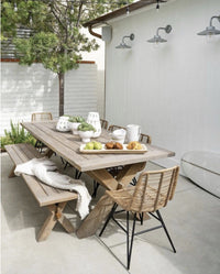 Thumbnail for Nicara Natural Teak Bench-3