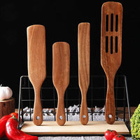 Thumbnail for Teak Wooden Cooking Set-4