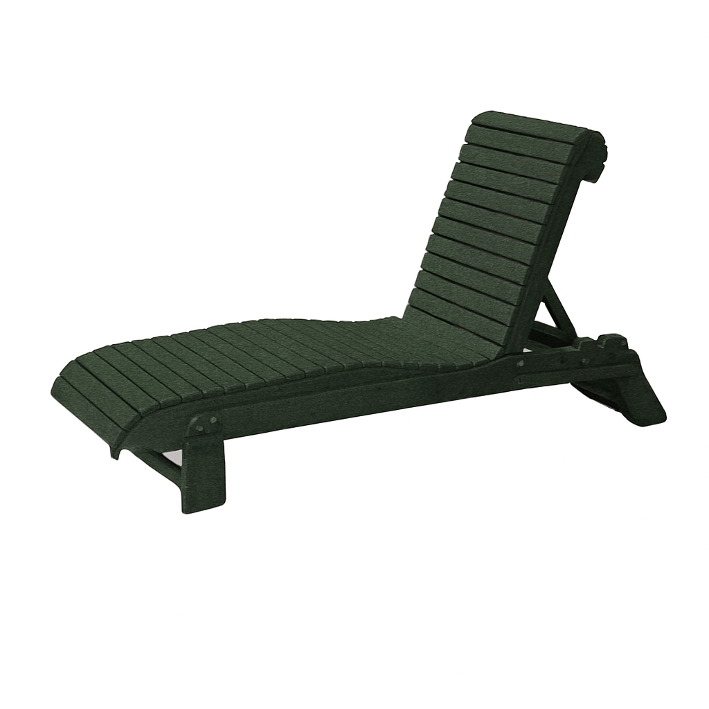 Riviera Classic Lounger™ Premium Poly-Luxe Recycled Plastic Chaise Lounge
