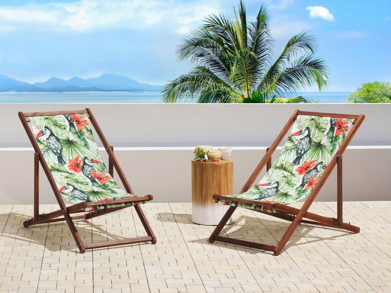Toucan Bay Outdoor Sling Chair Set - Set of 2