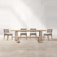 Thumbnail for Valan Teak Garden Bench-3
