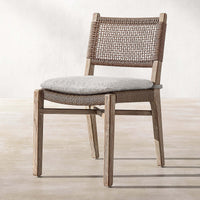 Thumbnail for Valan Teak Woven Chair-1