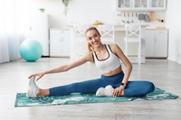 Thumbnail for Yoga Mat | 6mm Thick | Birds | Non-Slip | Eco Friendly | Yune Yoga | Cacadus-3